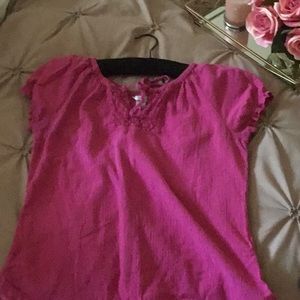 Christopher & Banks Pink Shirt